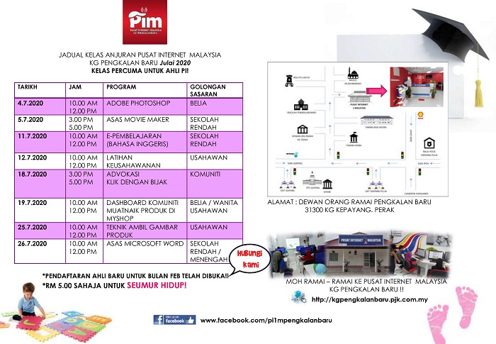 KELAS JULAI PIM 2020